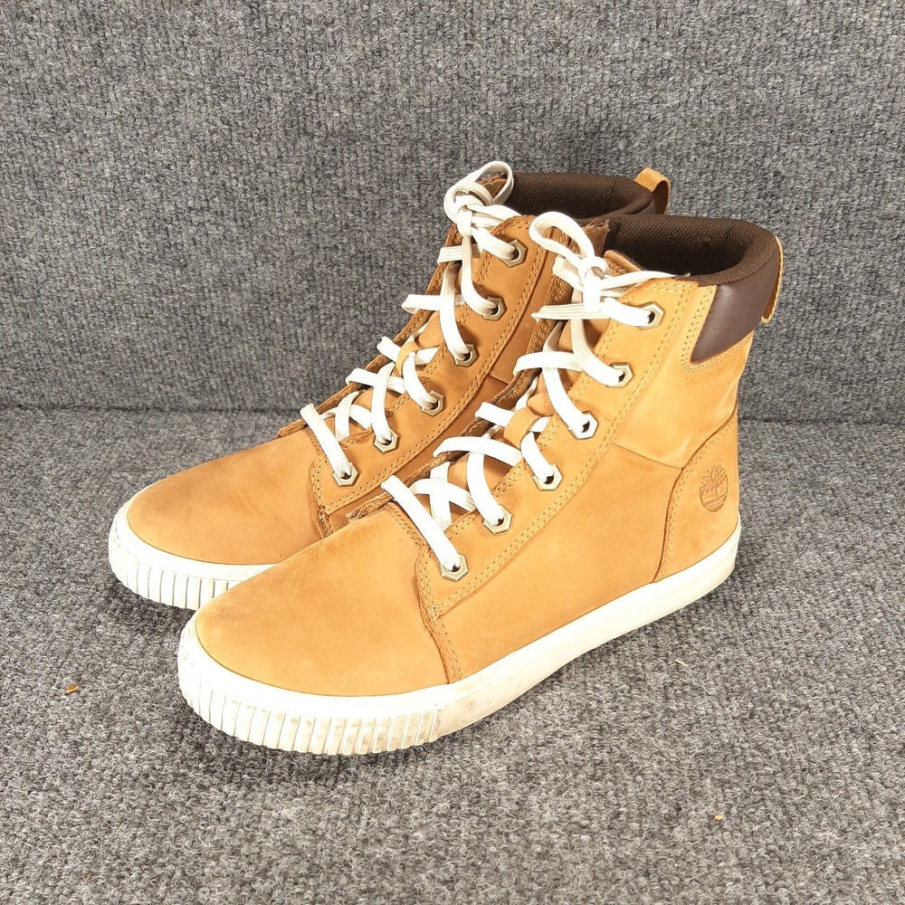 Timberland Skyla Bay Women's 7.5 Wheat Nubuck Sneaker Boots A2C3S